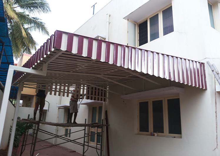 Aluminium Metal Awning | Awning Canopies | Cantilever Awning | Commercial Awning