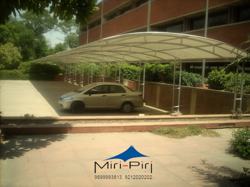 Car Parking Tensile Structures - Manufacturers, Fabricators, Contractors, Delhi