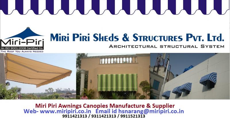Best and Prominent Commercial Double Side Retractable Awnings Service Provider﻿,