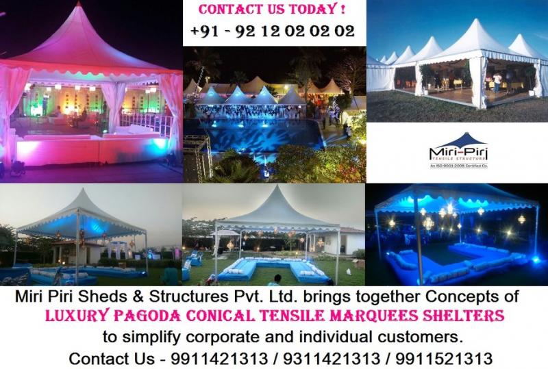 Marketing Gazebo Tents - Manufacturer, Dealers, Contractors, Suppliers, Delhi 