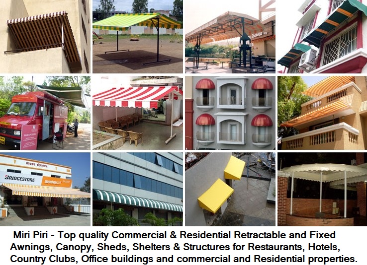 Outdoor Shelters Suppliers India, Outdoor Shelters Suppliers Delhi, Awnings