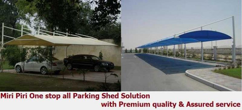 Prefabricated Sheds For Car Parking - Manufacturers, Fabricators, Contractors, 