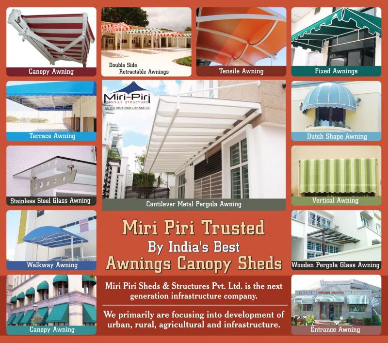 Miri Piri offers large collection of Various High Quality Awnings Canopies Delhi