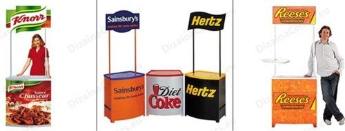 Printed Promo Table, Advertising Promo Table, MDF Promotion Table - New Delhi
