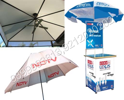 Advertising Promotional Umbrellas,- Patio Umbrella With Stand, Square Patio Umbr