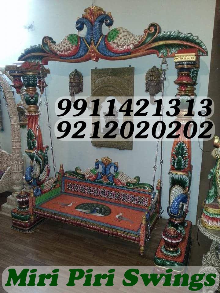 Antique Design Wooden Swing Jhula, Wooden Swing Jhula, Wooden Swings, Jhoola,