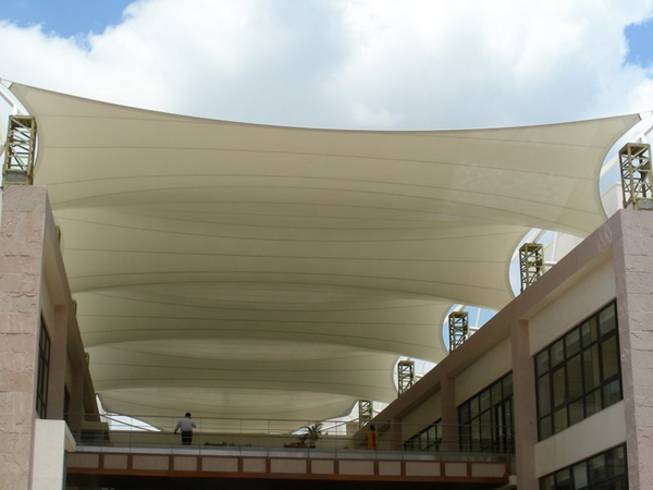 Atrium Roofing Systems﻿, Atrium Roofing, Tensile Structures, Tensile Atrium Roof