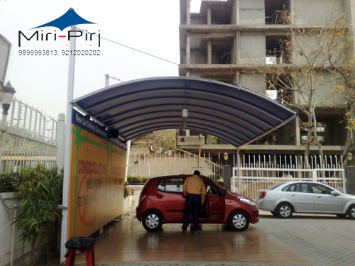 Cantilever Car Park Sheds - Manufacturer, Contractors, Dealers, Fabricator Delhi