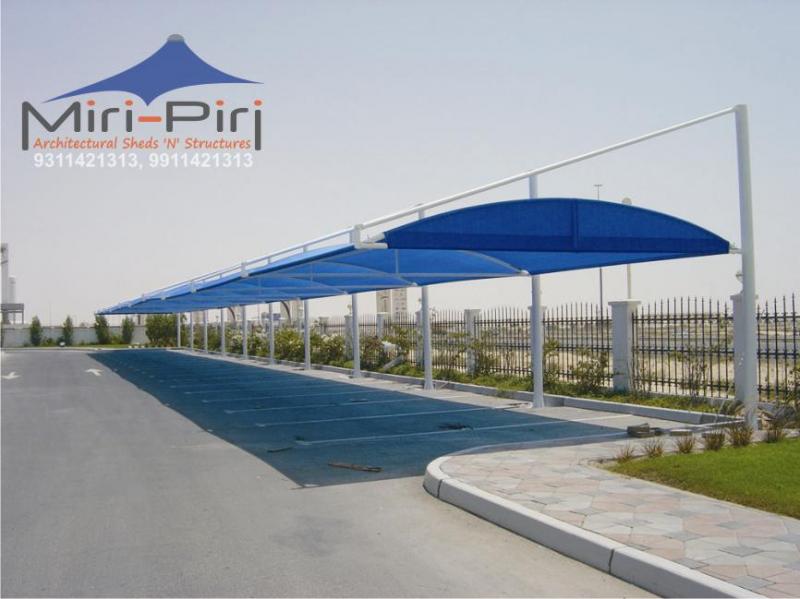 Cantilever Tensile Structures - Manufacturers, Fabricators, Contractors, Delhi.