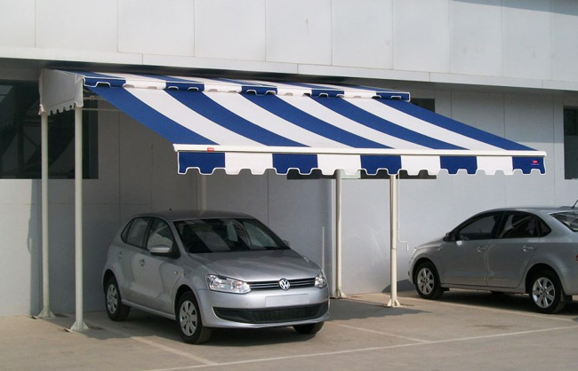 Car Parking Awnings Retractable System - Manufacturer, Contractors, Dealers, 