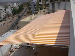 Best and Prominent Commerical Terrace Awnings Service Provider﻿, Manufacturer, Supplier, Contractors New Delhi.