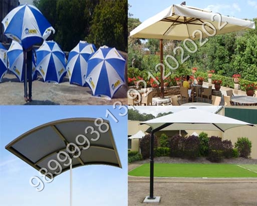 Customized Promotional Garden Umbrella,- 6 Patio Umbrella, Rectangle Patio Umbre