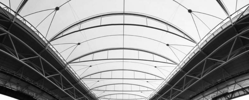 Fabric Roofing Structures, Terrace Roofing Sheds, Tensile Fabric Roof Structure,