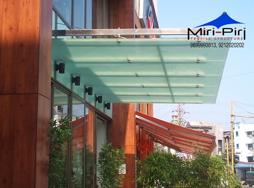 Glass Canopy Manufacturers -  Faridabad, Panipat, Sonipat, New Delhi, Gurgaon, 