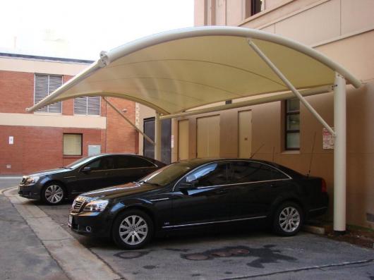 tensile parking sheds
