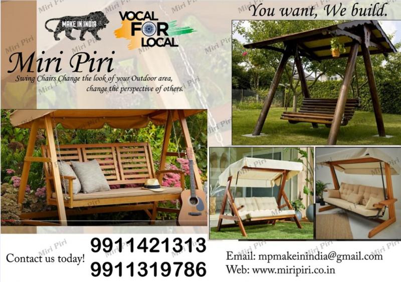 Hanging Swing Chair, Metal Swing for House, Metal Swing for Terrace, Metal Swing