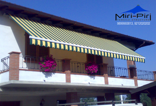 Manufacturers - Motorised Awnings﻿, Electric Awnings, Awnings Dealers Delhi.