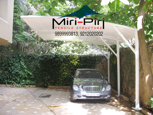 Open Car Parking Sheds, Parking Garage Structures, FRP Car Parking Shed, Delhi