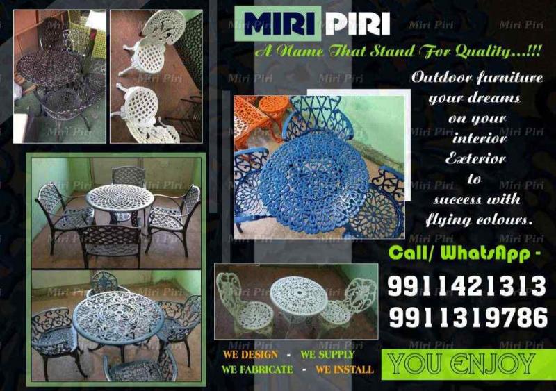 Outdoor Garden Furniture Manufacturers in Delhi, India. Cane, Wicker & Aluminium