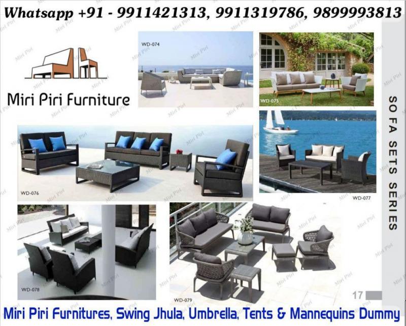 Wicker Furniture for Balcony, Terrace, Lawn, Garden, Outdoor, Indoor, Porch, 