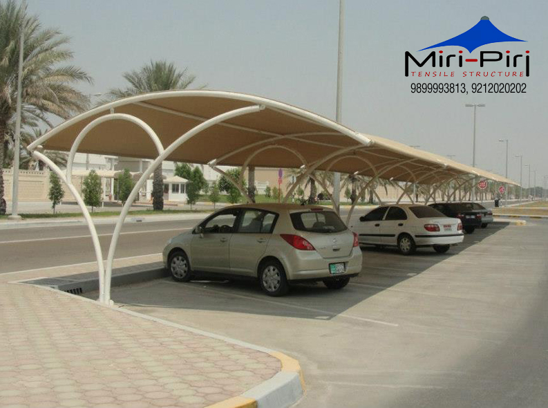 Parking Structures, Parking Shades, Parking Sheds, Car Parking Structures Delhi,