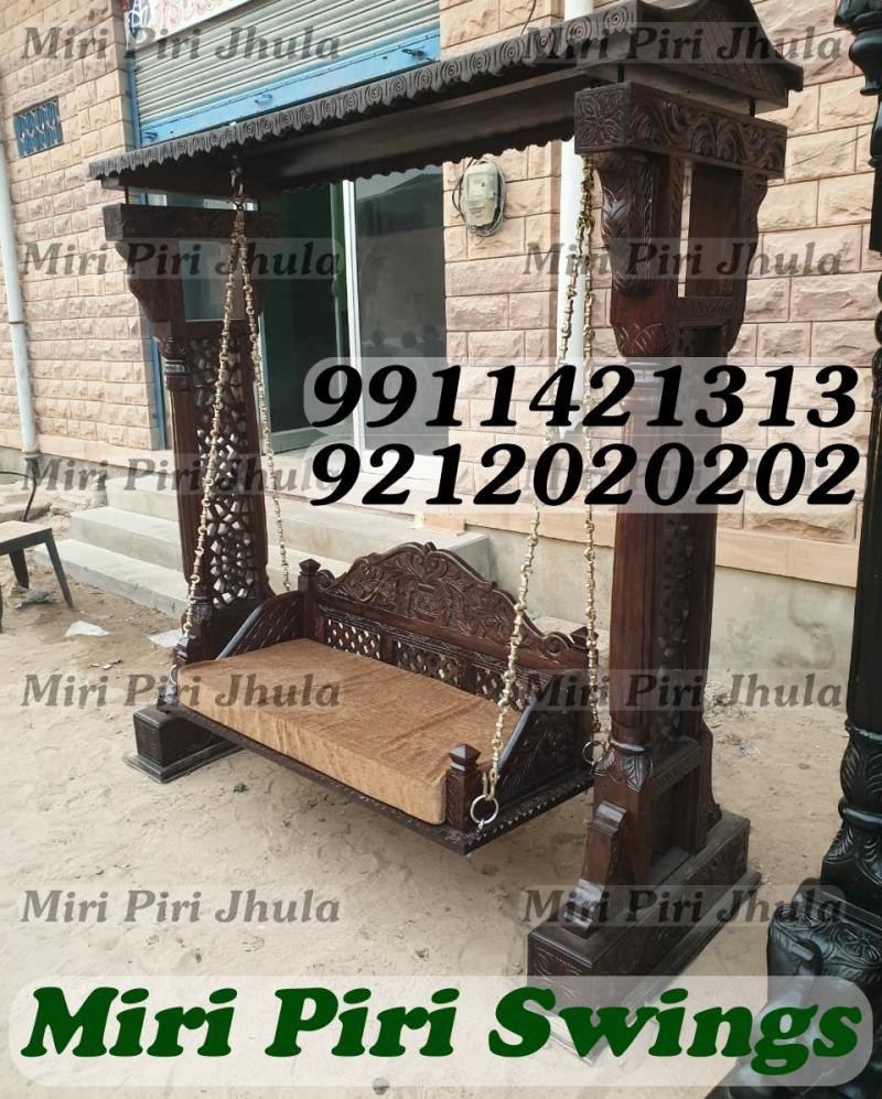 Sankheda Wooden Swing Jhula for Home, Sankheda Wooden Swing, Wooden Jhoola, 