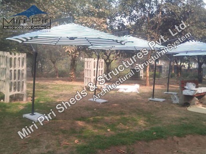Side Pole Garden Umbrellas, Side Pole Garden Umbrellas Manufacturers - Delhi