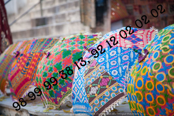 Specialized Decorative Luxury Parasols, Manufacturers,Jaipuri,Rajasthani,India