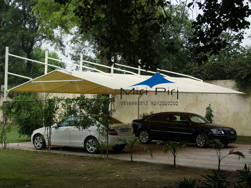 Tenisle Fabric Parking Garage Sheds - Manufacturer, Contractors, Dealers, Delhi