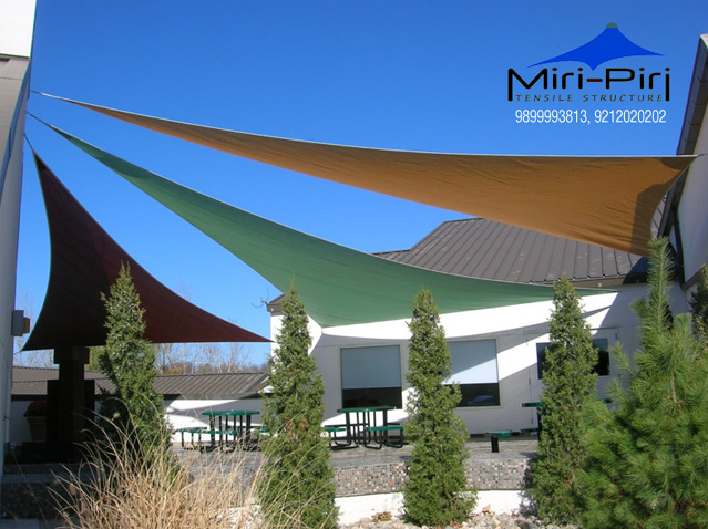Tensile Shade Sails Manufacturers Delhi | Tensile Shade Sails Suppliers Delhi | 