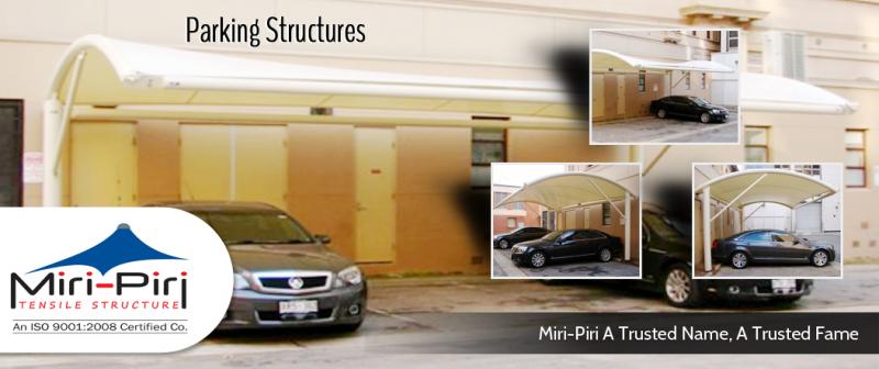 Tensile Car Parking Sheds Contractors India