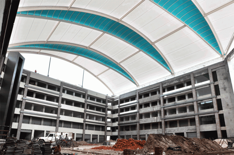 Tensile Roof Structures, Fabric Roof Buildings, Fabric Roofing System, New Delhi