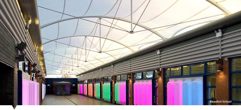 Tensile Skylight Structure, Tensile Skylight, Skylight Structure, Skylight Roof 