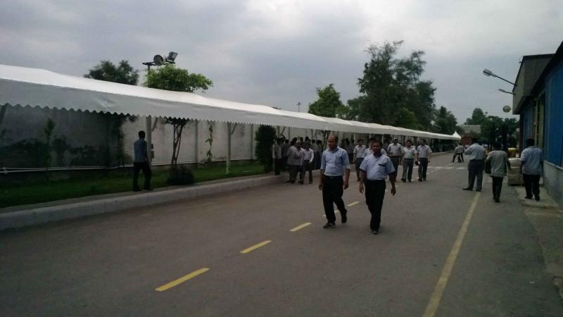 Tensile Walkway Sheds Manufacturer Delhi, India