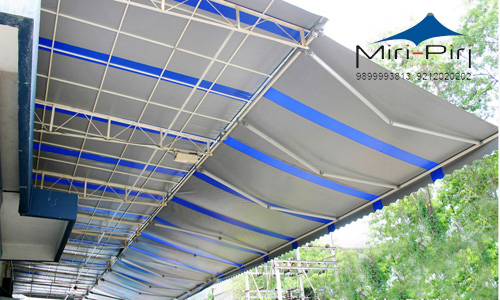 Residential Awnings - Residential Fixed Awning, Hut Awnings, Terrace Awnings and Home Awnings Manufacturer & Supplier from Delhi, India