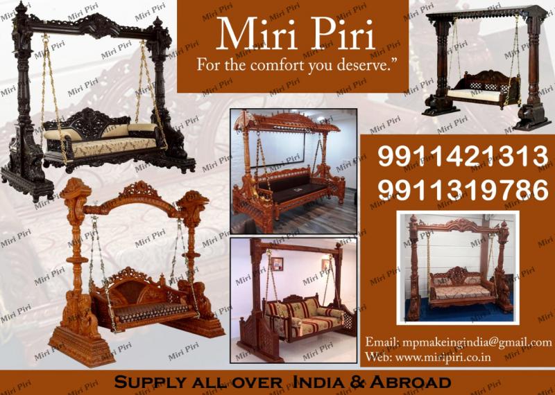 Wooden Swings, Outdoor Jhula, Indoor Hanging Chairs & Metal Hammocks.﻿
